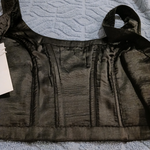 - Frame Beaded Corset Top NWT Sz XS - Picture 4 of 10